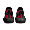Red and Black Grey Camo Shoes - Mr.SWAGBEAST