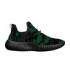 Digitized Green and Black Camo Premium Sneakers - Mr.SWAGBEAST