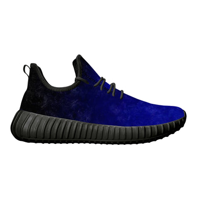Blue to Black Fade Premium Sneakers - Mr.SWAGBEAST