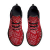 Red Bloods Bandana Pattern Sneakers - Mr.SWAGBEAST