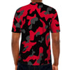 Red Black Grey Camo Men's/Unisex  All Over Print T-Shirt - Mr.SWAGBEAST
