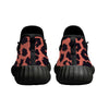 Neon Orange Leopard Pattern Premium Sneakers - Mr.SWAGBEAST