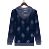 Blue Crip Bandana Paisleys Premium Hoodie - Mr.SWAGBEAST