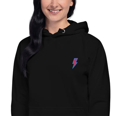 SWAGBEAST Embroidered Lighting Bolt Men/Unisex Premium Hoodie - Mr.SWAGBEAST