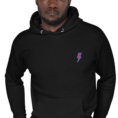 SWAGBEAST Embroidered Lighting Bolt Men/Unisex Premium Hoodie - Mr.SWAGBEAST